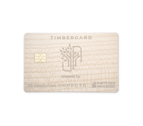 Holzkarte Timbercard